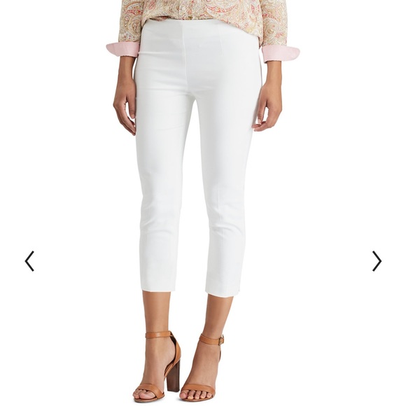 Chaps Pants - NWT CHAPS Polished Stretch Cotton Slim Fit Capris